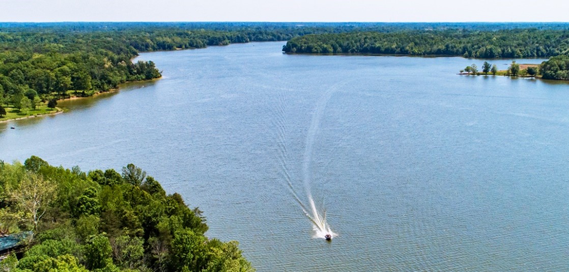 Hardy Lake in Scottsburg, Indiana