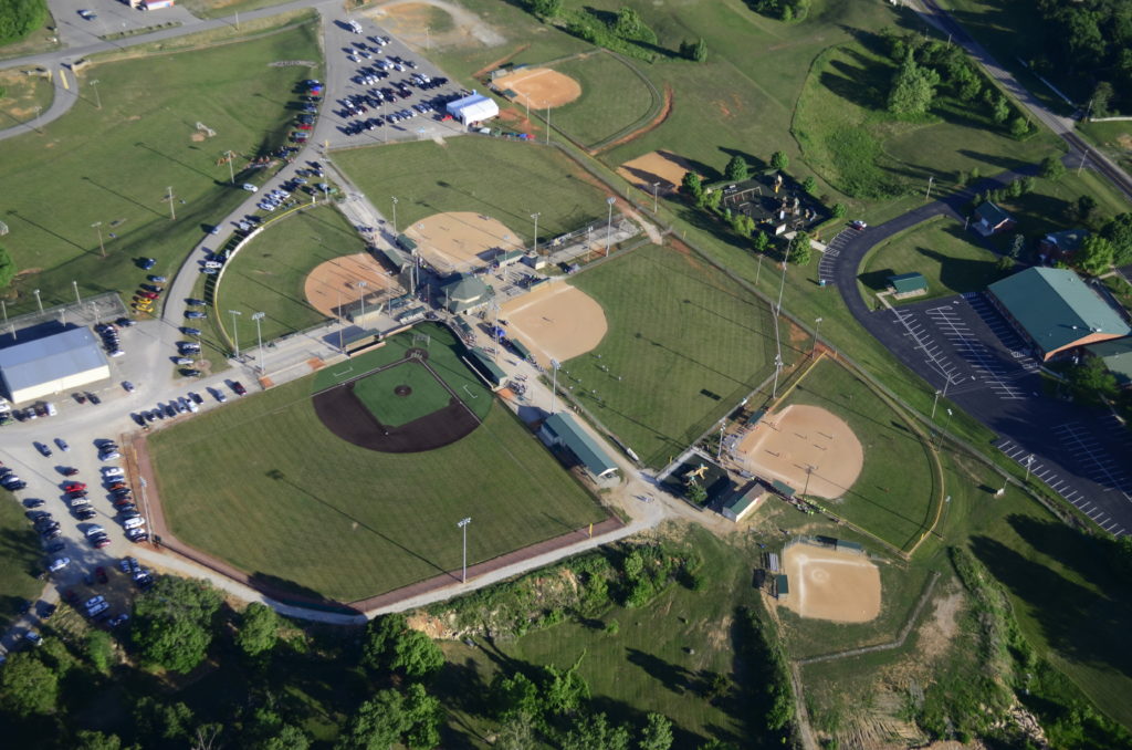 Arial image of Meade County, Kentucky